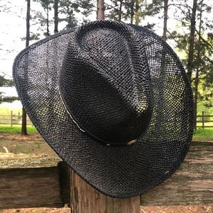 Womens Stetson Straw Hat Small 🤠🐴